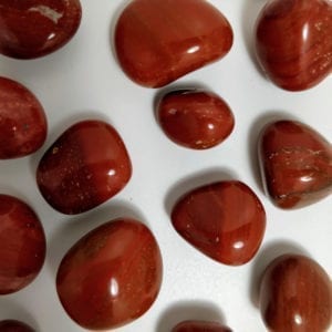 red jasper tumbles