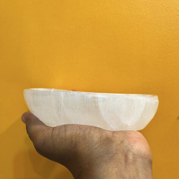 Selenite Moon Bowl - Image 2