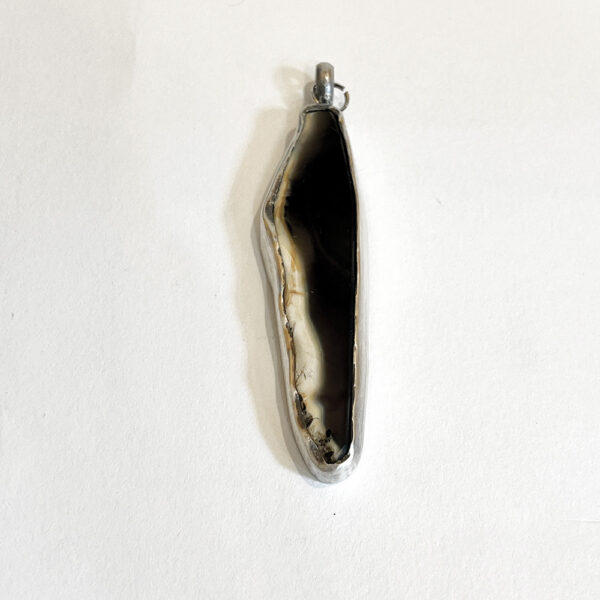 AGATE SILVER PENDANT E