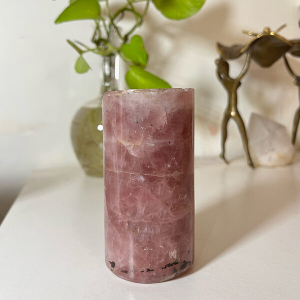 Rose Quartz Pillar - For Love | Harmony | Acceptance