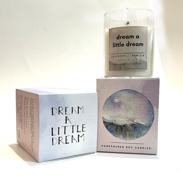 SOY CANDLE | VANILLA +LAVENDER | DREAM A LITTLE DREAM